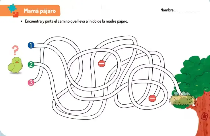 Actividad real de laberintos y lógica