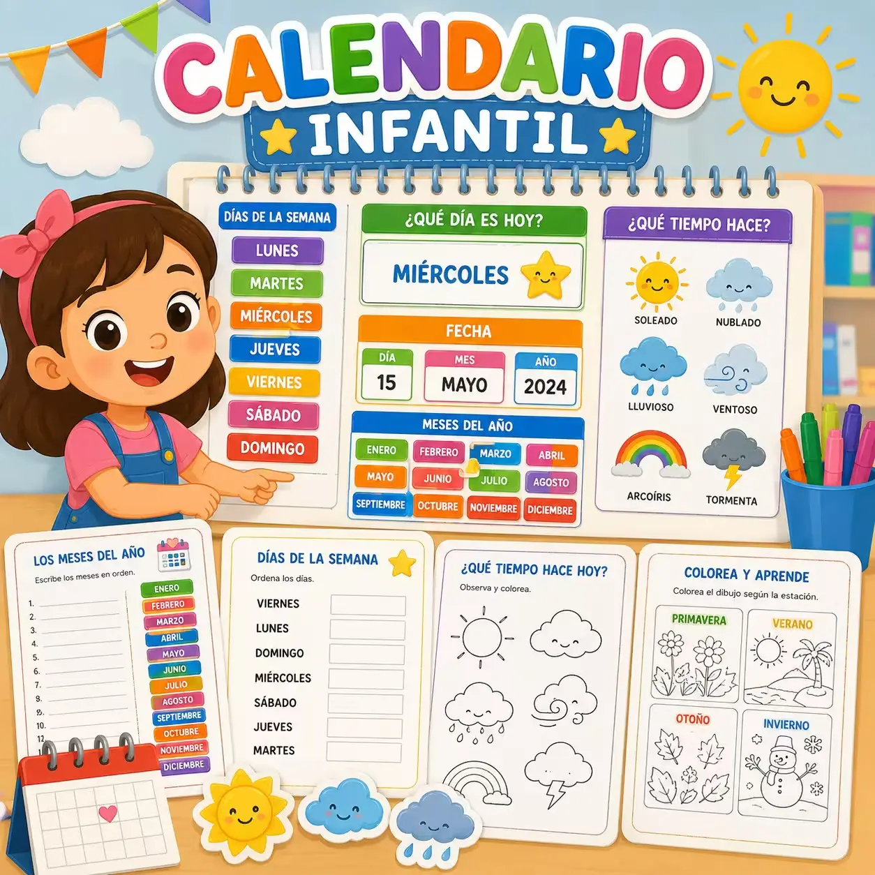 Bono Calendario Infantil