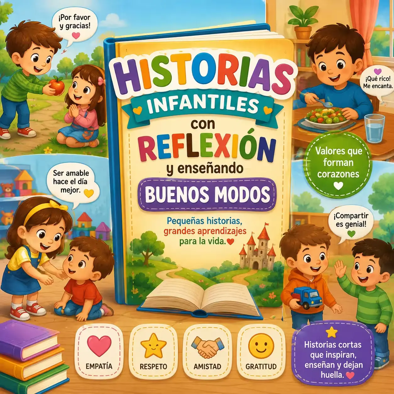 Bono Historias Infantiles con Reflexión